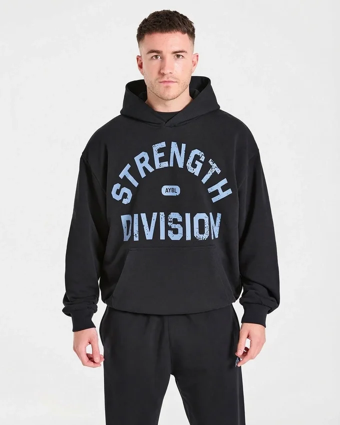Strength Division Oversized-hoodie