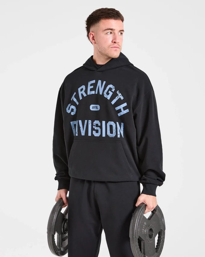 Strength Division Oversized-hoodie