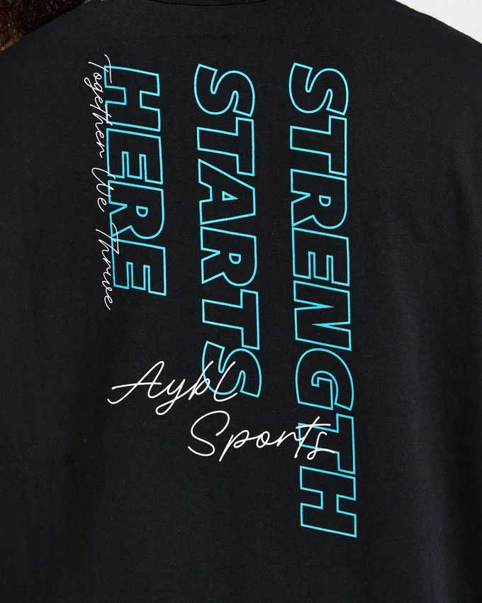 Strength Starts Here Oversized T-shirt