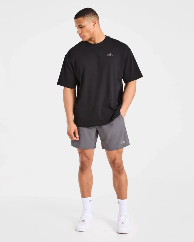 Training Dept. Illustration Oversized T-shirt