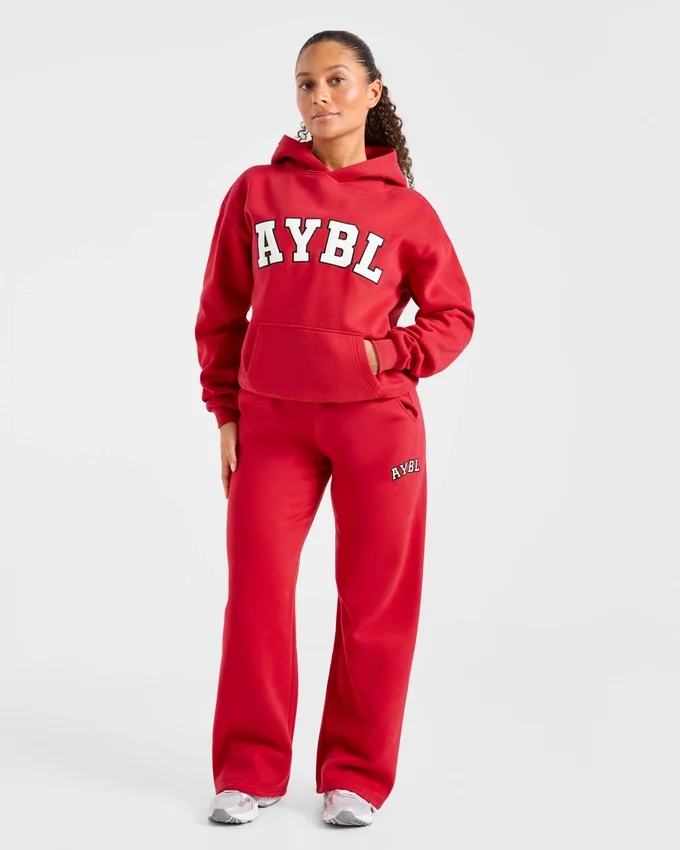 Varsity 2.0 Mjukisbyxor med raka ben i oversized-passform
