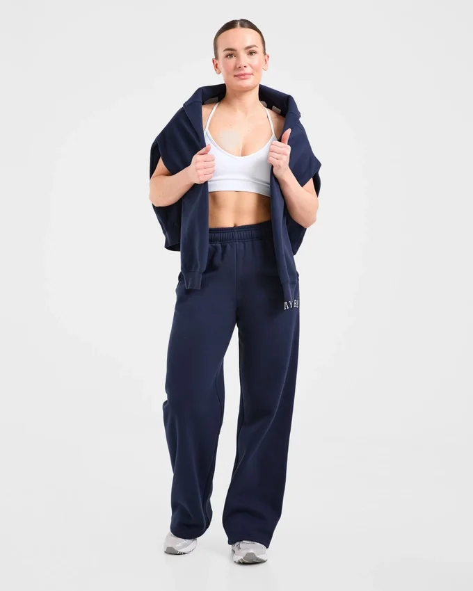 Varsity 2.0 Mjukisbyxor med raka ben i oversized-passform