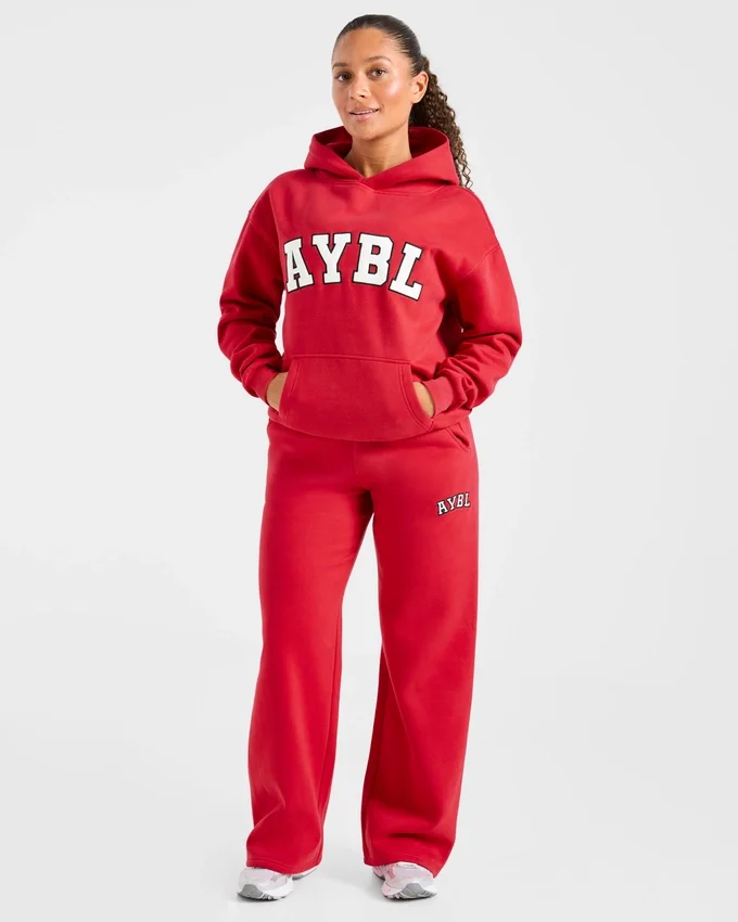 Varsity 2.0 Mjukisbyxor med raka ben i oversized-passform