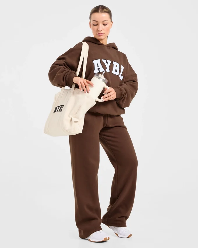 Varsity 2.0 Mjukisbyxor med raka ben i oversized-passform