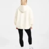 Varsity Minimal Logo Oversized stickad hoodie