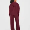 Varsity Oversized stickade mjukisbyxor