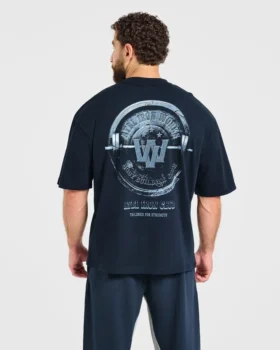 Wesley Vissers x AYBL Iron Works T-shirt i oversized-modell
