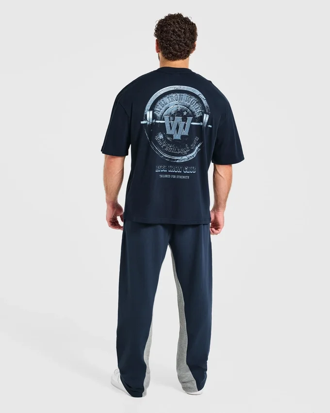 Wesley Vissers x AYBL Iron Works T-shirt i oversized-modell