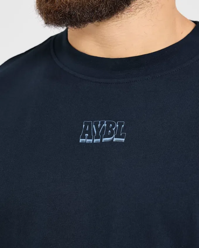 Wesley Vissers x AYBL Iron Works T-shirt i oversized-modell