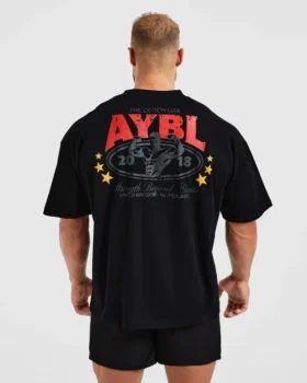 Wesley Vissers X Beyond Limits T-shirt i oversized-modell