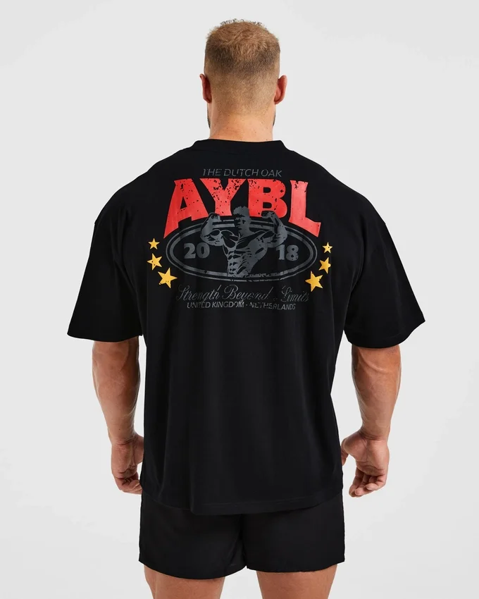 Wesley Vissers X Beyond Limits T-shirt i oversized-modell