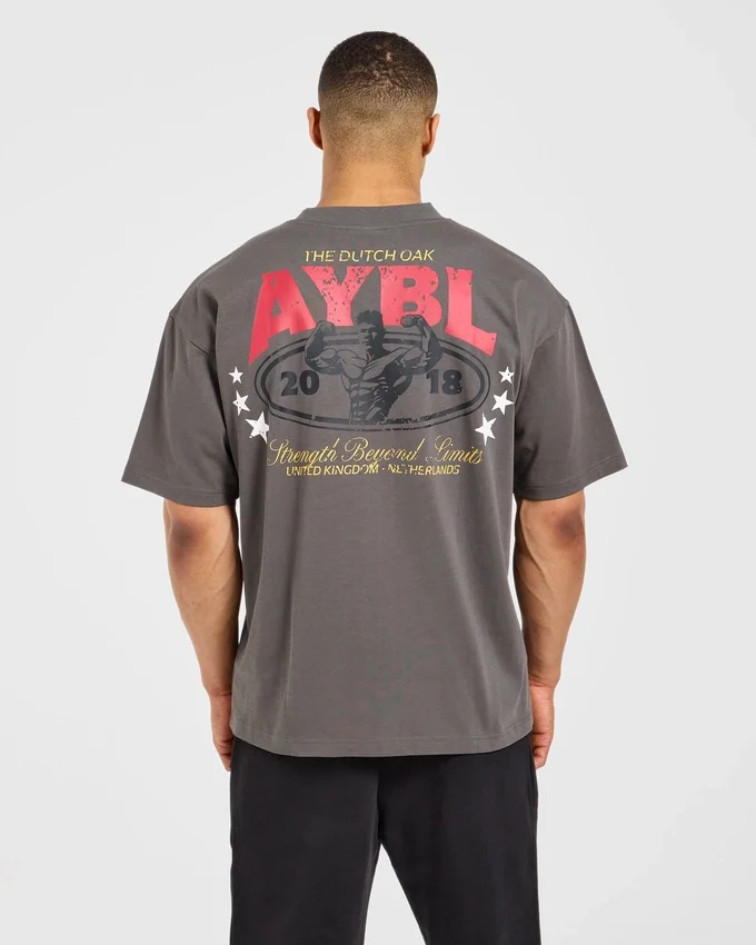 Wesley Vissers X Beyond Limits T-shirt i oversized-modell