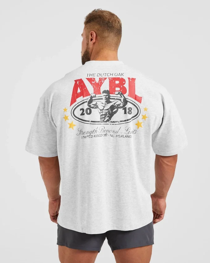 Wesley Vissers X Beyond Limits T-shirt i oversized-modell