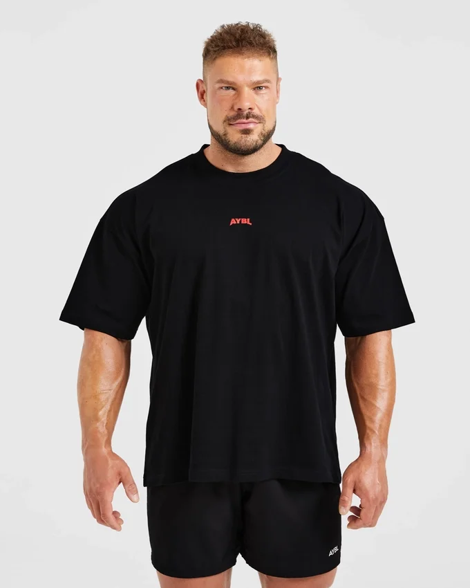 Wesley Vissers X Beyond Limits T-shirt i oversized-modell