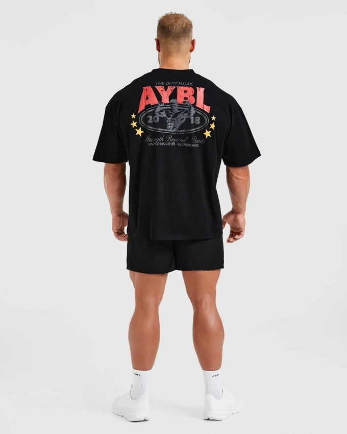 Wesley Vissers X Beyond Limits T-shirt i oversized-modell