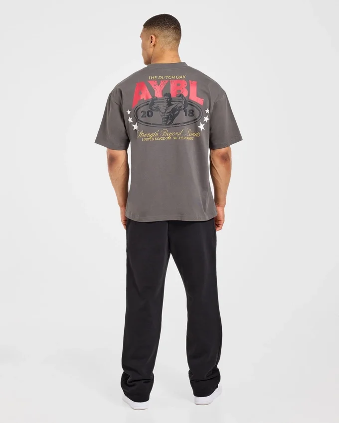 Wesley Vissers X Beyond Limits T-shirt i oversized-modell