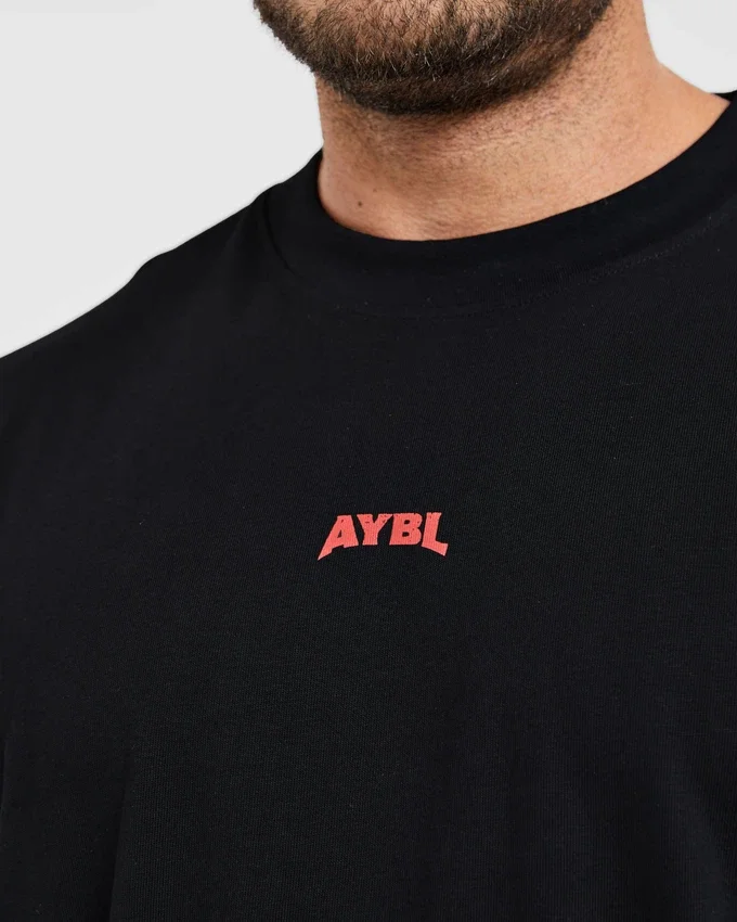 Wesley Vissers X Beyond Limits T-shirt i oversized-modell