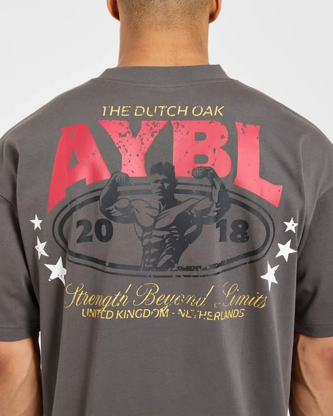 Wesley Vissers X Beyond Limits T-shirt i oversized-modell