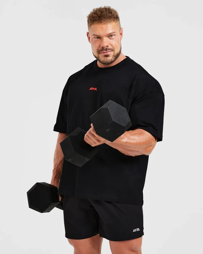 Wesley Vissers X Beyond Limits T-shirt i oversized-modell