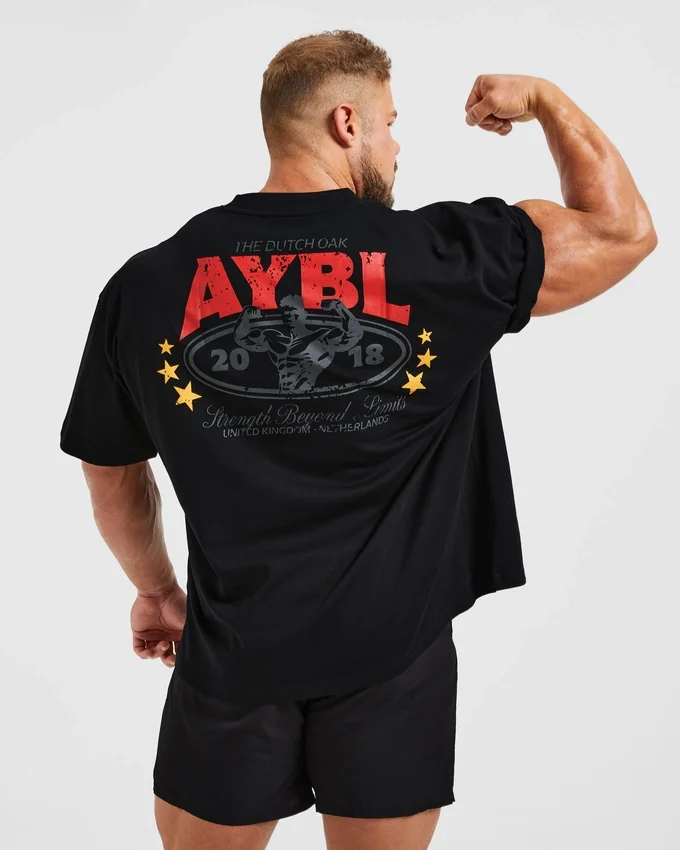 Wesley Vissers X Beyond Limits T-shirt i oversized-modell