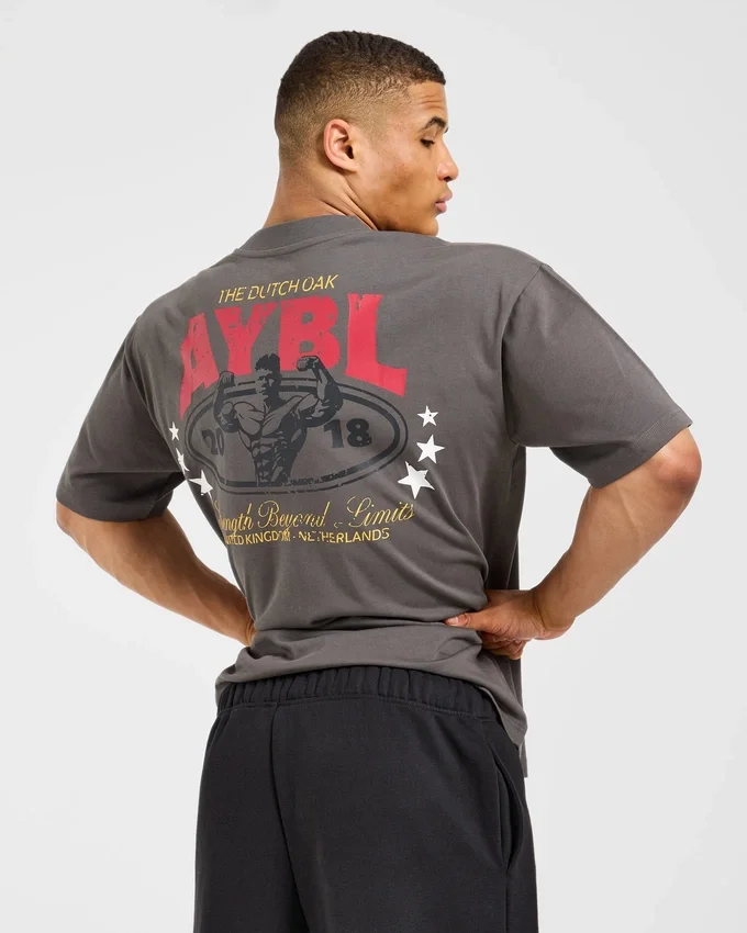 Wesley Vissers X Beyond Limits T-shirt i oversized-modell