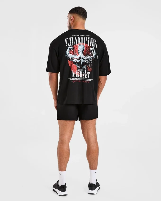 Wesley Vissers x Champion Mindset T-shirt i oversized-modell