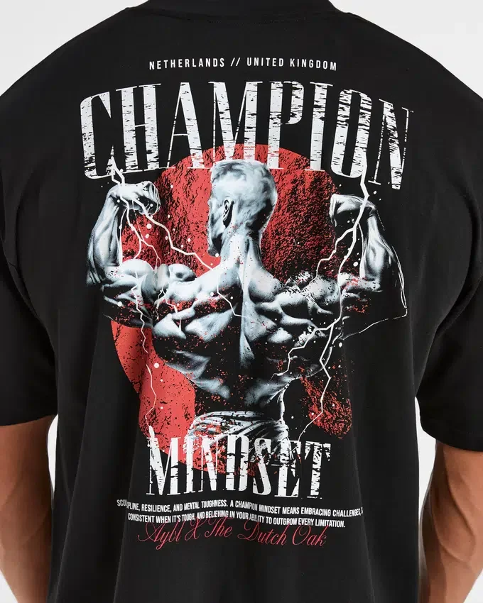 Wesley Vissers x Champion Mindset T-shirt i oversized-modell