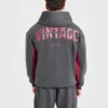 Wesley Vissers x Oversized-hoodie med dragkedja