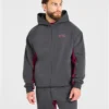 Wesley Vissers x Oversized-hoodie med dragkedja