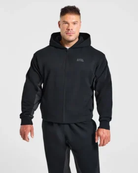 Wesley Vissers x Oversized-hoodie med dragkedja