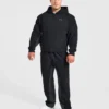 Wesley Vissers x Oversized-hoodie med dragkedja