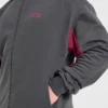 Wesley Vissers x Oversized-hoodie med dragkedja