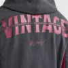 Wesley Vissers x Oversized-hoodie med dragkedja