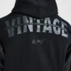 Wesley Vissers x Oversized-hoodie med dragkedja