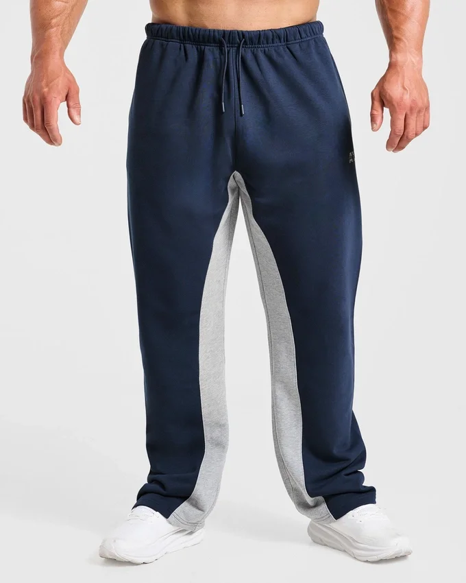 Wesley Vissers x Oversized mjukisbyxor med raka ben