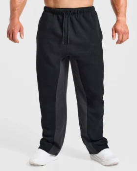 Wesley Vissers x Oversized mjukisbyxor med raka ben