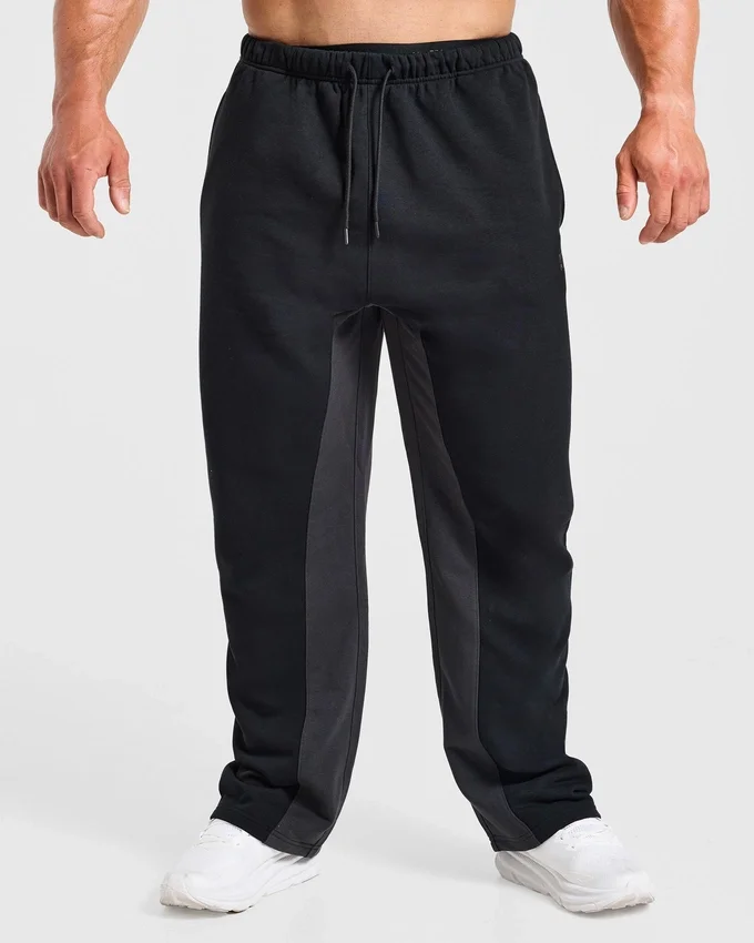 Wesley Vissers x Oversized mjukisbyxor med raka ben
