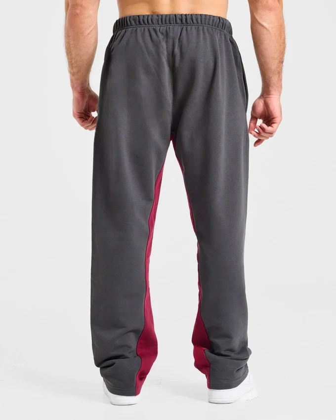 Wesley Vissers x Oversized mjukisbyxor med raka ben