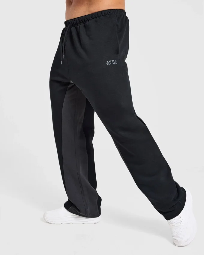 Wesley Vissers x Oversized mjukisbyxor med raka ben