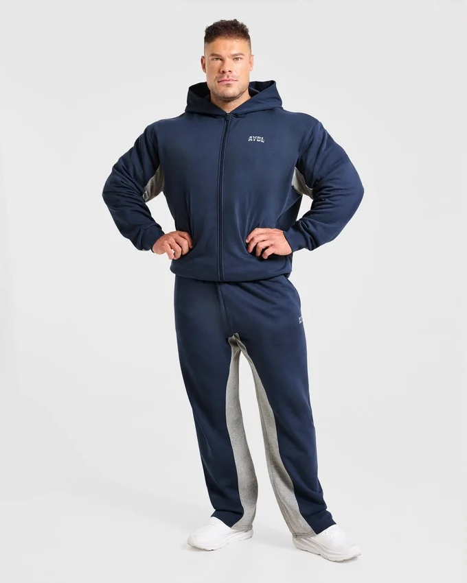 Wesley Vissers x Oversized mjukisbyxor med raka ben